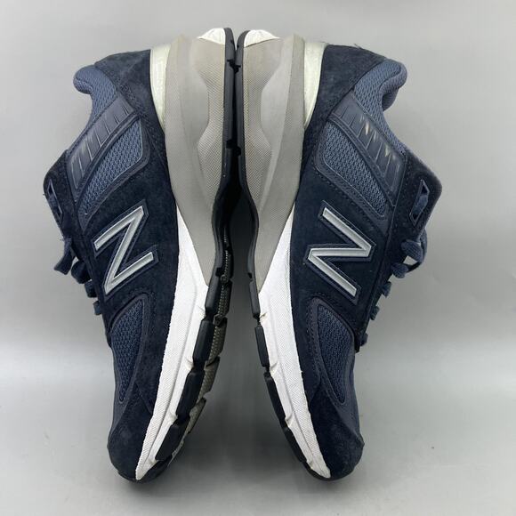 New Balance 990v5 Running Shoes Women Size 9 2A Blue Suede Made In USA Sneakers - Picture 6 of 9
